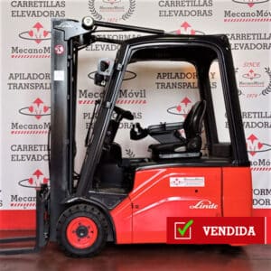 CARRETILLA ELECTRONICA LINDE TRICICLO E16-4.6 (UCE1471)