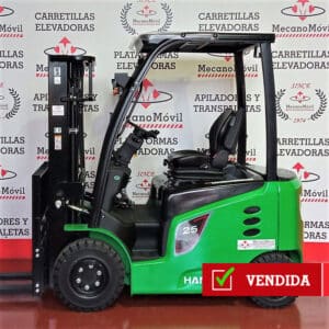 CARRETILLA ELECTRONICA HANGCHA CPD25 - XC4-I 4.5 BATERIA ION-LITIO (NCE5737)